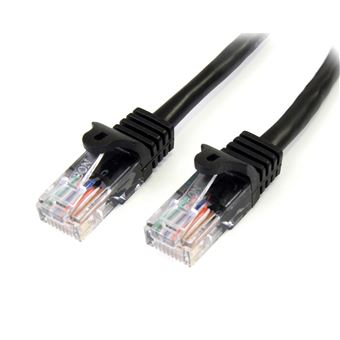 Cabo de Rede StarTech.com 45PAT2MBK | Preto - 1