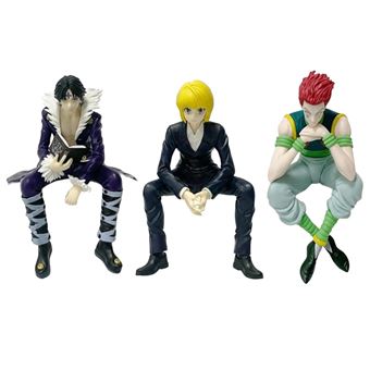 Pack 3 x Figuras Antiimpacto Hunter x Hunter | 13 cm - 1