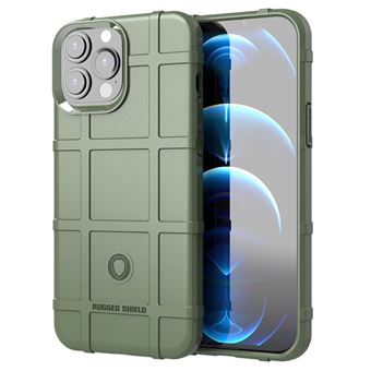 Capa e TPU grade quadrada resistente, Verde à Prova de Choque para iPhone 13 Pro Max 6.7'' - 1