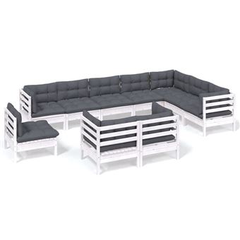 Conjunto de Mobiliário de Exterior VidaXL 3096780 - 1