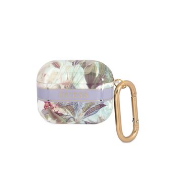 Capa Guess para AirPods 3 Flores com Anel | Multicor - 1
