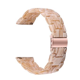 Bracelete de Resina 20mm com fivela, branco seda Magunivers para Huami Amazfit Bip S/GTR 42mm/GTS/Bip Lite - 1