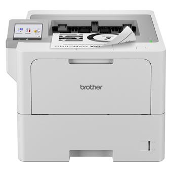 Impressora a Laser P&B Brother HL-L6410DN | 50 ppm | Wi-Fi | Branco - 1