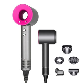 Secador de Cabelo Profissional Dyseb + 5 Bicos Secador de Cabelo | Cabo 3, 3 m - Rosa - 1