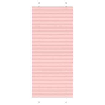 Plissada Cega vidaXL |  Rosa  |  90x200 cm | Largura Tecido 89,4 cm | Poliéster - 1