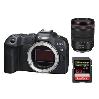 Canon EOS R8 Body+Canon RF 24-105mm f4L IS USM+SanDisk 128GB Extreme Pro SDXC UHS-II U3 300MB/s - 1