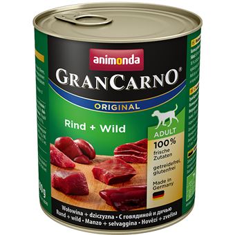 Comida húmida para cão animonda GranCarno Original Jogo Adulto 800 g - 1