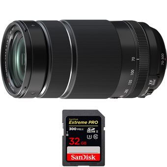 Fujifilm XF 70-300mm f/4-5.6 R LM OIS WR + 1 SanDisk 32GB UHS-II 300 MB/s + PDF 15 Técnicas para Melhorar as suas Fotografias - 1