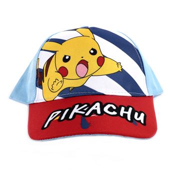 Boné Infantil Pokemon Pikachu | Azul | Poliéster - 1