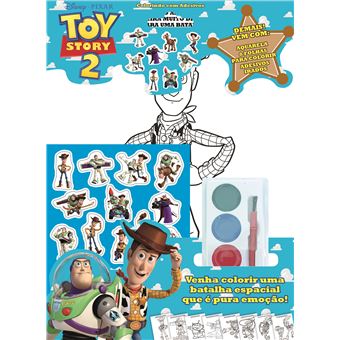 Disney Colorindo com Adesivos - Toy Story 2 - 1