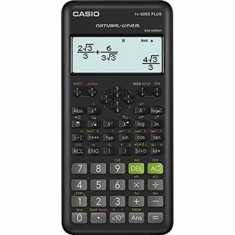 Calculadora Casio FX-82ES Plus 2nd edition | Preto - 1