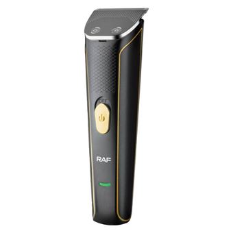 Cortador de Cabelo Homem RAF R473 | Escultura Profissional | Preto - 1