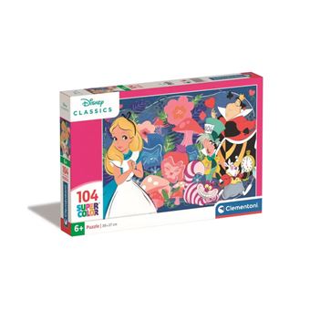 Puzzle Clementoni Alice Clássico Disney - 104 Peças - 1