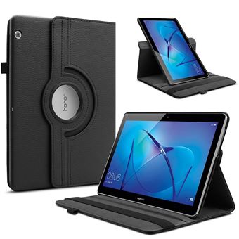 Capa Rotação 360 Tipo Livro Stand Case Rotating Multi4you para Huawei MediaPad T3 10 - Preto - 1
