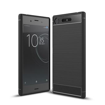 Capa Carbon Gel TPU Carbono Multi4you para Sony Xperia XZ1 - Preto - 1