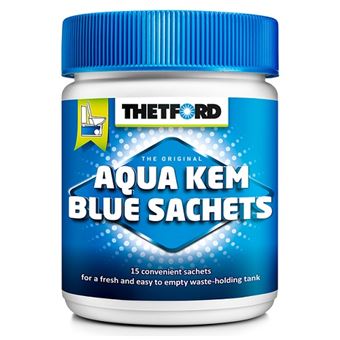 Aditivo WC Químico Thetford aqua kem blue sachets 15 sanita caravana - 1