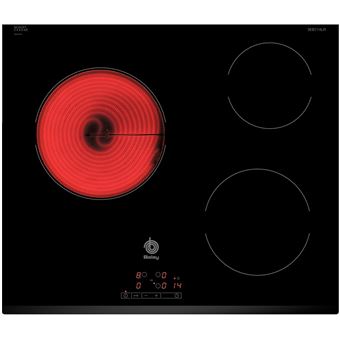 Placa de Vitrocerâmica Balay 3EB714LR | Elétrica | 59.2 cm | 3 Zonas | Preto - 1