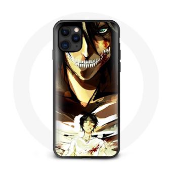 Capa Maniacase para Iphone 11 Pro Max Eren Yeager Attack On Titan Anime - 1
