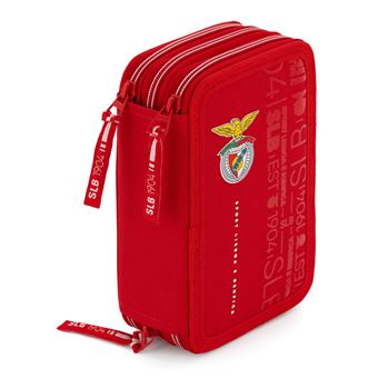 Estojo Triplo SL Benfica com conteúdo - 1
