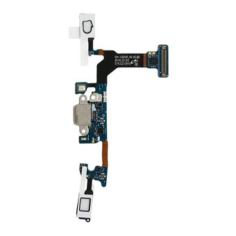 Conector de Carregamento Avizar Micro-USB para Samsung Galaxy S7 - Preto - 1