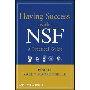 Having Success with NSF - A Practical Guide - Paperback - 2013 - 1
