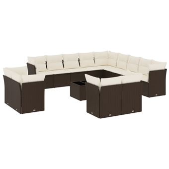 Conjunto de Mobiliário de Exterior VidaXL 3218553 - 1