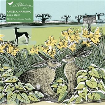 Adult Jigsaw Puzzle Angela Harding Look Out By Flame Tree Publishing - 1