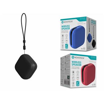 Coluna Bluetooth Novoteck XB-006 | Negro - 1