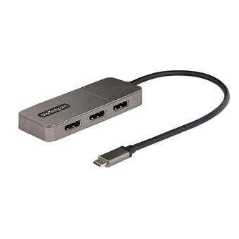 Adaptador Gráfico Usb StarTech.com MST14CD123DP | Cinzento - 1