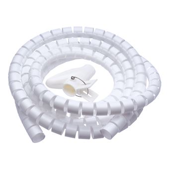 Protetor  de cabos Connect IT CI-679 protetor de cabos Gestão de cabos Branco - 1