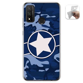 Capa Tumundosmartphone de Gel TPU para Huawei P Smart 2020 design camuflado 03 desenhos - 1