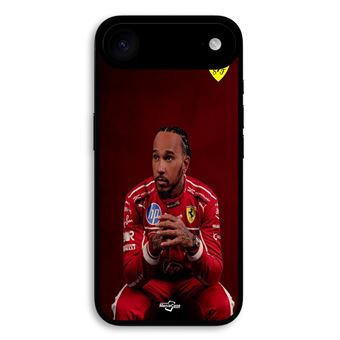Capa Maniacase para iPhone 17 Air | Hamilton Scuderia Ferrari papel de parede oficial - 1