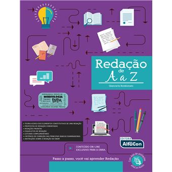 Redação de a A Z - Passo a Passo, Você Aprender Redação - 1