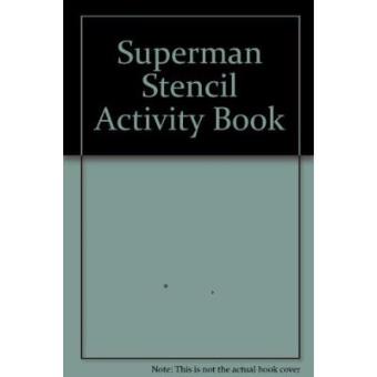 Superman Stencil Activity Book (Stencil Book)
