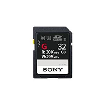 Cartão de Memória Profissional Sony UHS-II R300 W299 | 32GB - 1