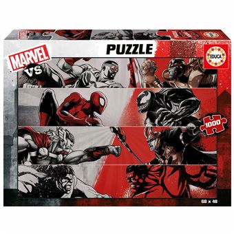 Puzzle Educa | 1000 Peças | Marvel Vs - 1