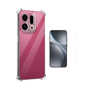 Kit Capa Superprotect Anti-Shock + Película de Vidro Clearglass PHONECARE para Oppo Find X9 - Transparente - 1