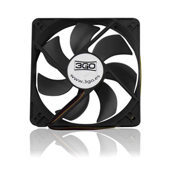Ventoinha para Pc 3GO FAN12BK | Preto - 1