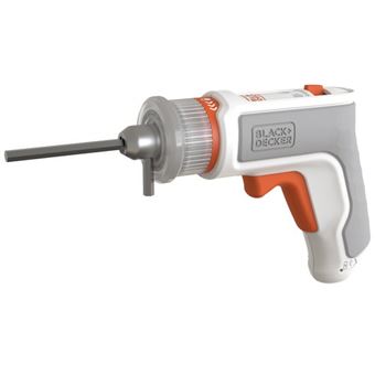 Chave de Fendas Elétrica Black & Decker BCRTA01 | Cinzento, Laranja, Branco - 1