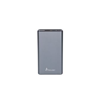 Power Bank Extralink Powerbank EPB-126 20000mAh Prata Power bank, 45W PD, USB-C | 20000 mAh | Cinzento, Cinzento claro - 1