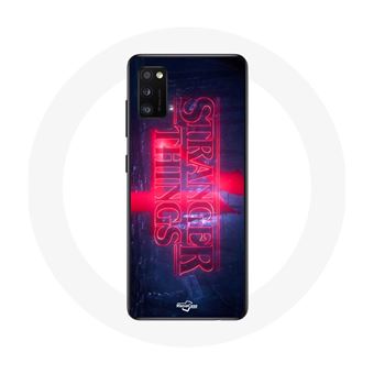 Capa Maniacase para Oppo A16 Stranger Things Logotipo Transparent Temporada 4 Bande Annonce 2022 - 1