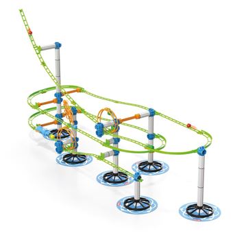 Conjunto pista de corrida de berlindes Quercetti | 174 Peças | Skyrail Evolution - 1