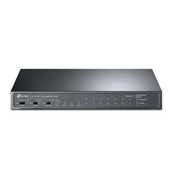 Switch de Rede TP-Link TL-SL1311MP | Preto - 1