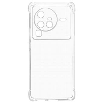 Capa Avizar Para Vivo X80 Pro Moedas Reforçadas Em Silicone Transparente - 1