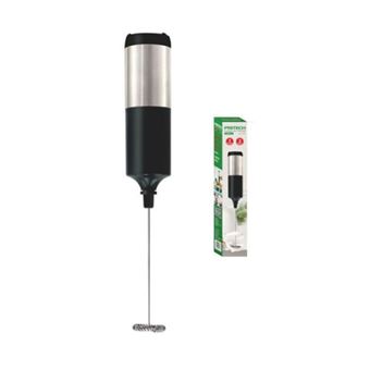 Batedor de Leite Elétrico Portátil PRITECH KC-070 | 2W | Ideal para Mistura | Preto/Prateado - 1