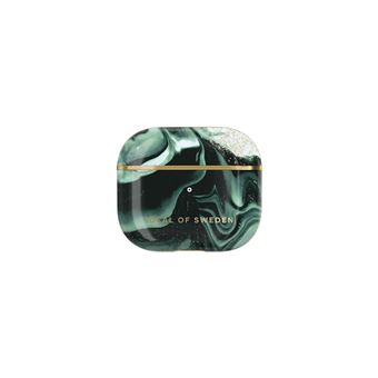 Capa IDEAL OF SWEDEN para AirPods 3 Golden Olive Marble | Verde - 1