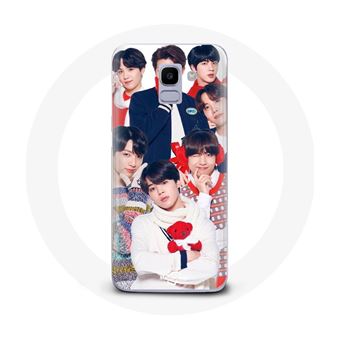 Capa Maniacase para Samsung Galaxy A8 2018 Bts Anexar Memebers Cadeau de Natal 2023 - 1