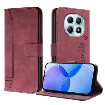 Capa GANGXUN para Xiaomi Redmi Note 15 5G | Alça de Mão | Pele PU | Compartimentos para Cartões | Fecho Magnético | Vermelho - 1