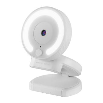 Webcam Mars Gaming MWPROW | Branco - 1