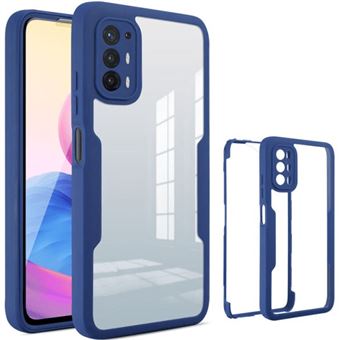 Capa Phonecare Anti-Crash 360 Protection á Prova de Choque Frente e Verso para Oppo A94 5G - Azul Escuro - 1